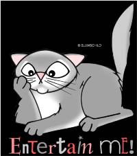 Entertain me-Eddie - To Kitty with Love - Blumschild